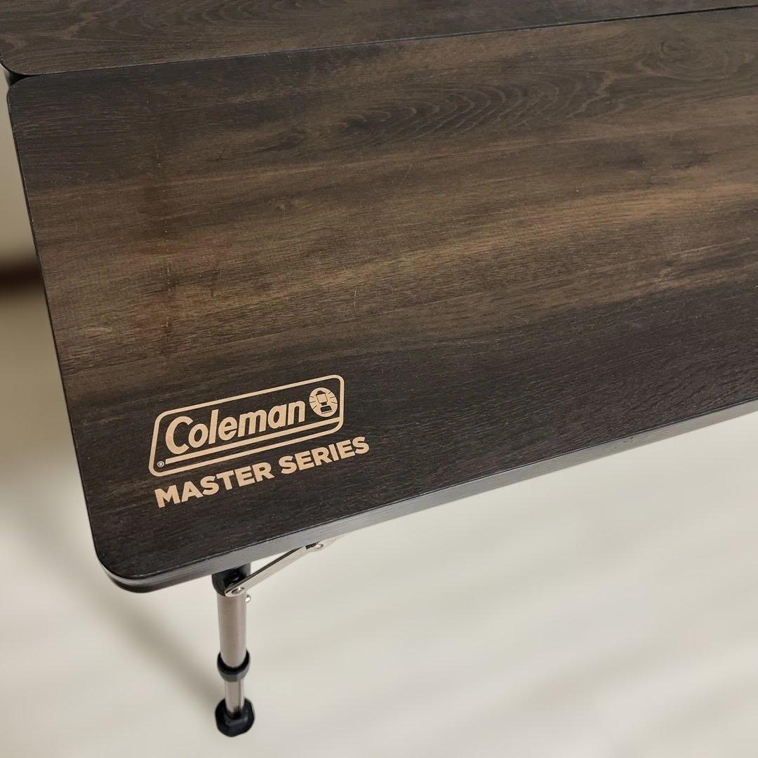 【中古美品・送料込】コールマン　マスターシリーズバタフライテーブル幅120cm