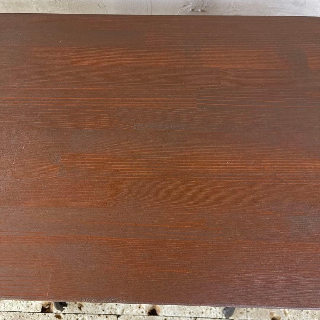 アンティークミシン脚テーブル　【MITSUI】 足踏みミシン　網目　レトロ雑貨