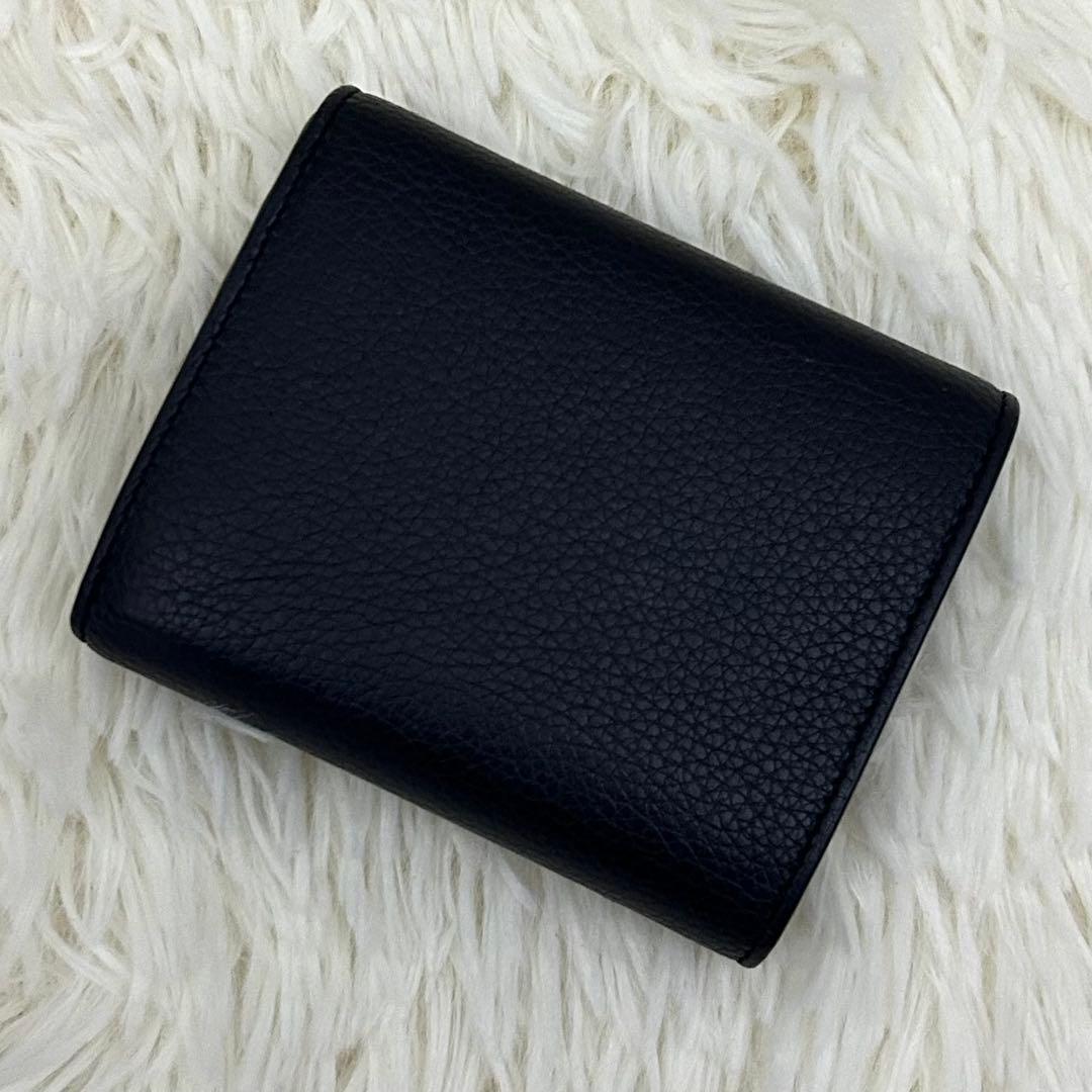 ［美品］CELINE スモール フォールデッドマルチファンクション 三つ折り財布