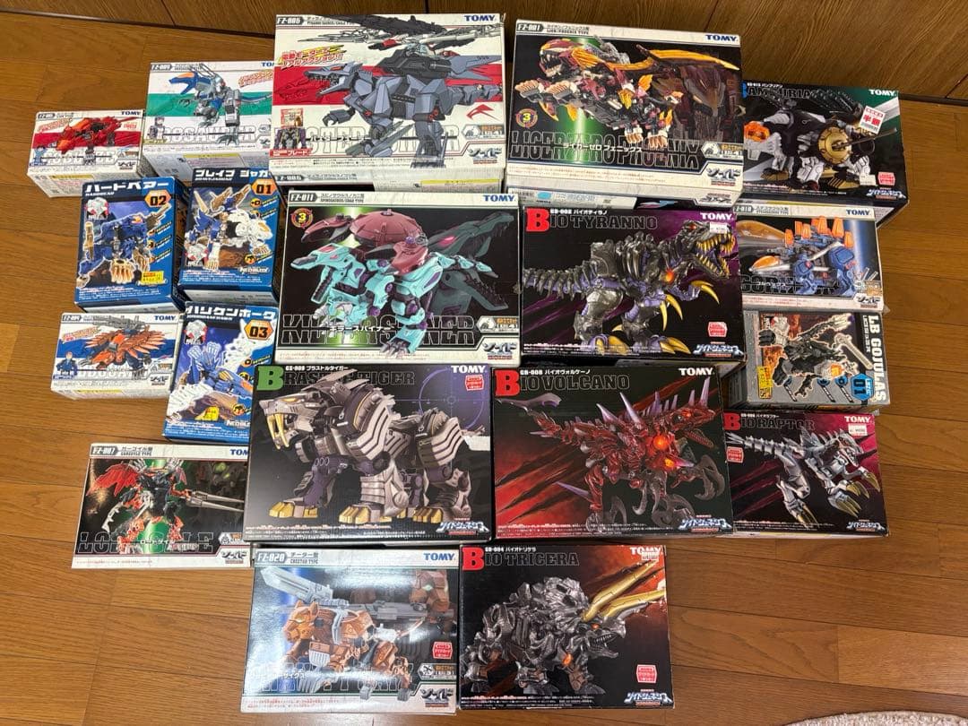 ゾイド　ジャンク品まとめ