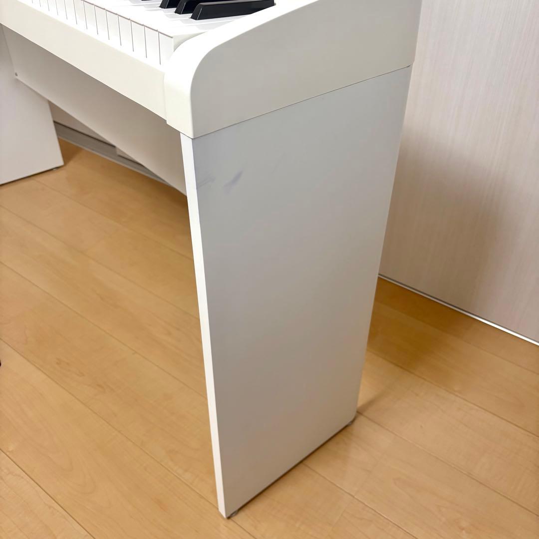 【完全動作品】KORG デジタルピアノ B1 ホワイト 88鍵盤 スタンド付き