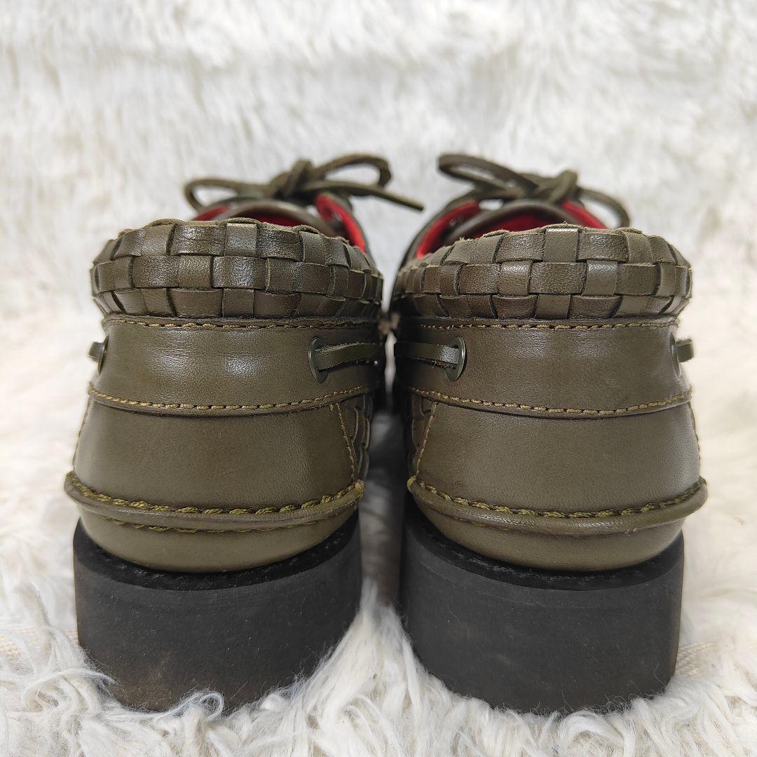 新品希少✨ティンバーランド × シュプリーム ウーブン3アイ ラグ 緑