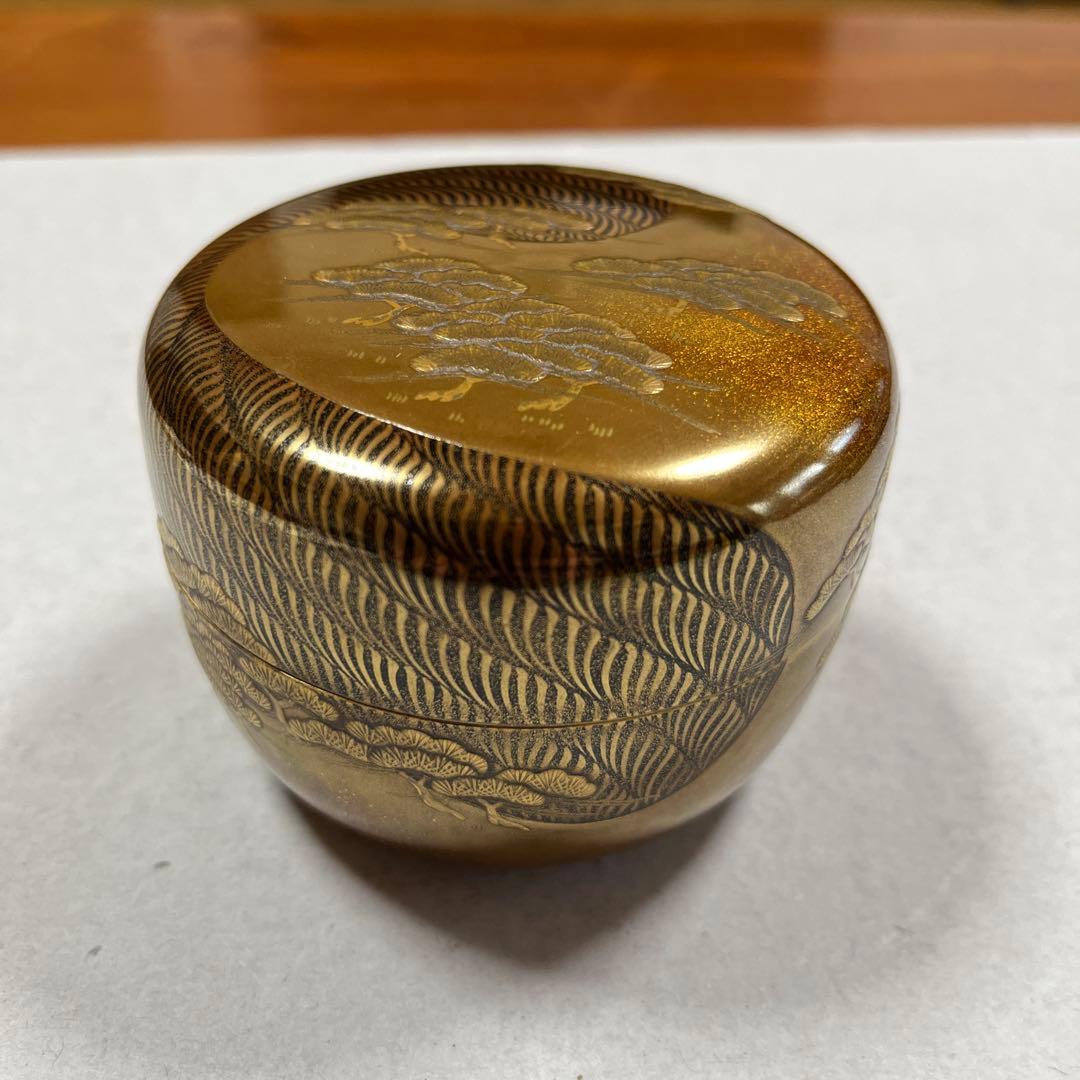 茶平一斎　平棗　棗　茶平　浜松金蒔絵　茶道具ブランド　能登輪島塗　茶道宗徧流