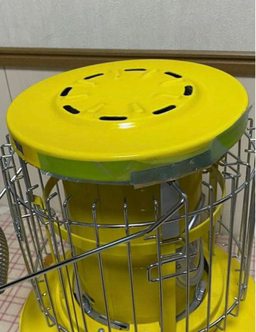 ⚫︎注意⚫︎センゴク　アラジン　ポータブルガスストーブ　カセットストーブ　イエロー