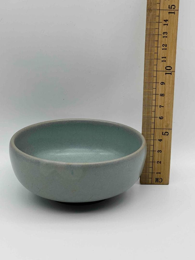 南宋時代　鈞窯　天青釉茶碗　【旧家蔵出し】 名品珍品　窯変釉(D-81)