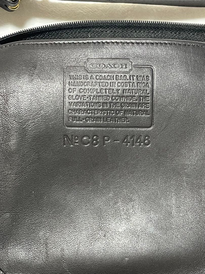 COACH オールドコーチ ワンショルダー黒系