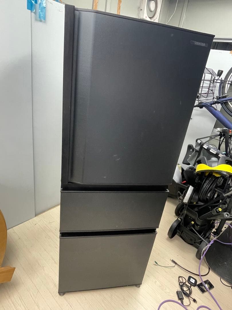 TOSHIBA GR-T33SC (KZ) 冷蔵庫 382L ブラック