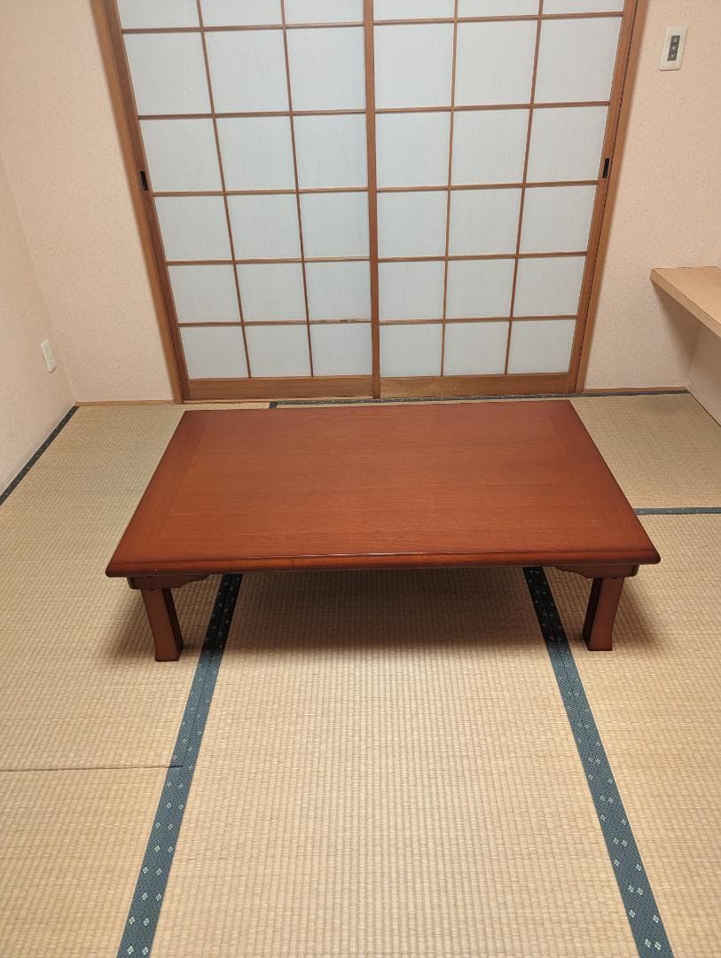 座卓 テーブル 折りたたみ ブラウン ローテーブル 天然木使用 ちゃぶ台 和室