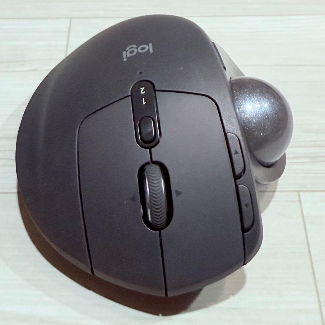 【Logicool MX ERGO ワイヤレストラックボールマウス】