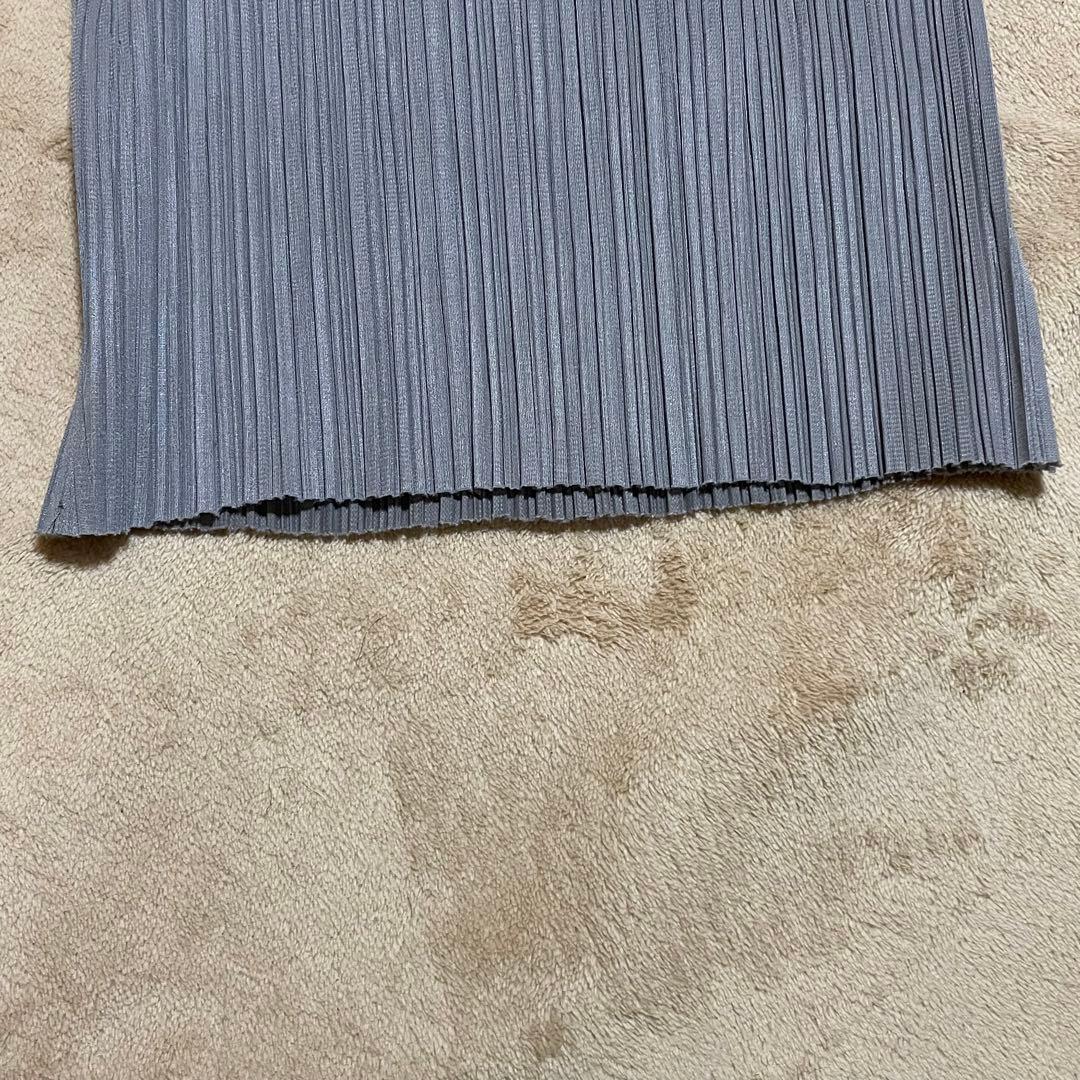 PLEATS PLEASE プリーツプリーズ　パンツ　グレー　イッセイミヤケ