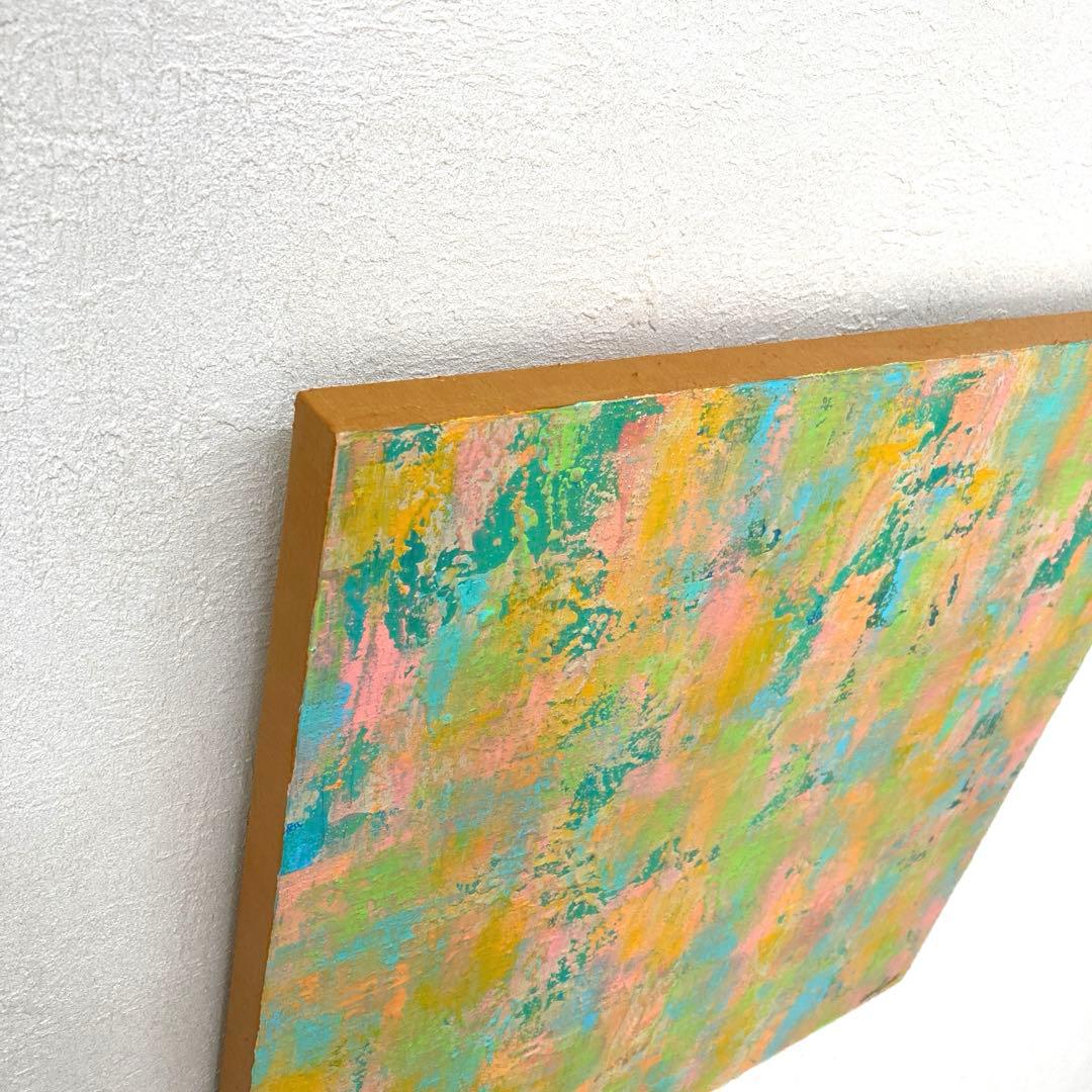 絵画 アートパネル ナチュラル 北欧 インテリア 抽象画 原画 ハンドメイド