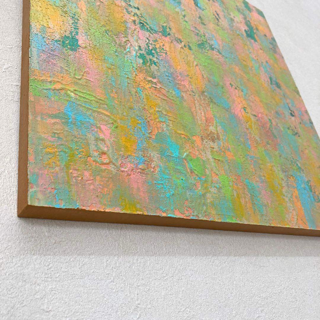 絵画 アートパネル ナチュラル 北欧 インテリア 抽象画 原画 ハンドメイド