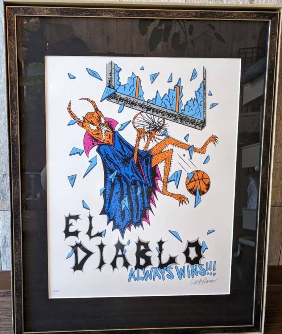 NECKFACE 150部限定 シルクスクリーン　アートポスター