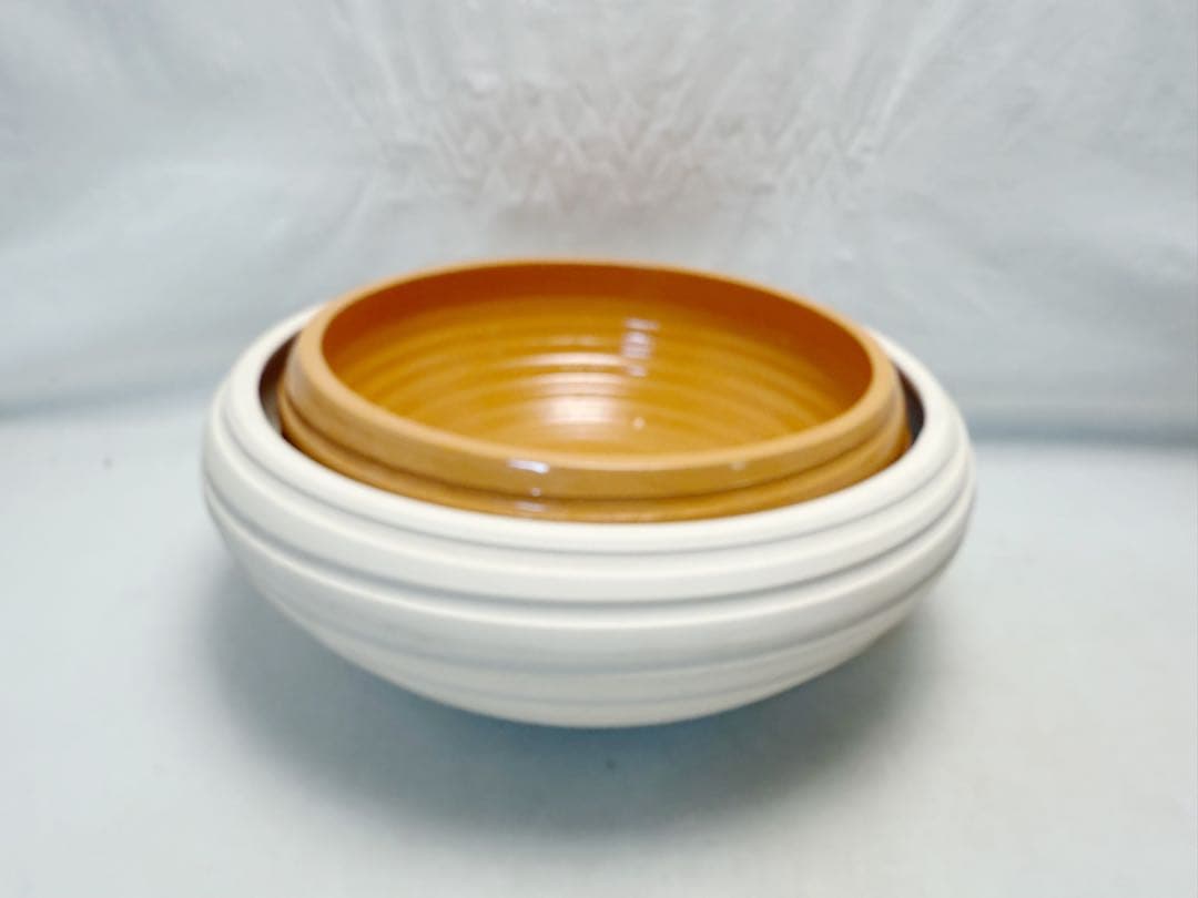 未使用 茶道具 半田焙烙セット火箸 と 茶道具 大炉ホーロクセット 紙箱