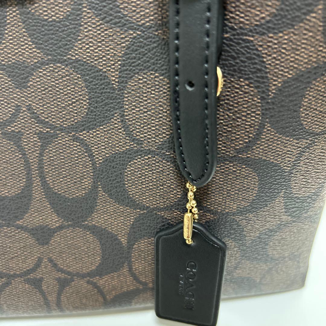 コーチハンドバッグ　Ｃ4250 ダークブラウン2WAYバッグ　ショルダーバッグ