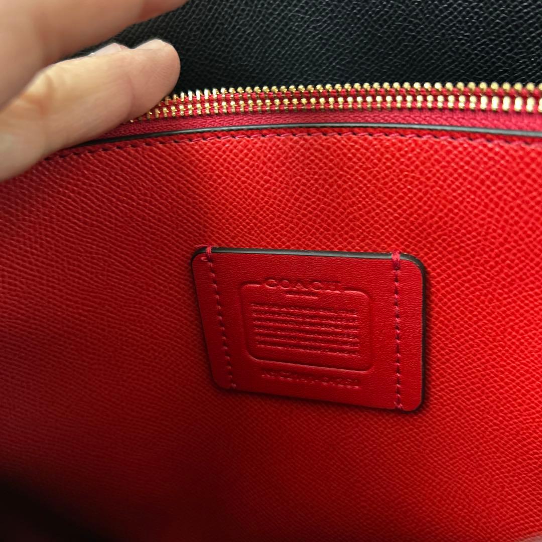 コーチハンドバッグ　Ｃ4250 ダークブラウン2WAYバッグ　ショルダーバッグ