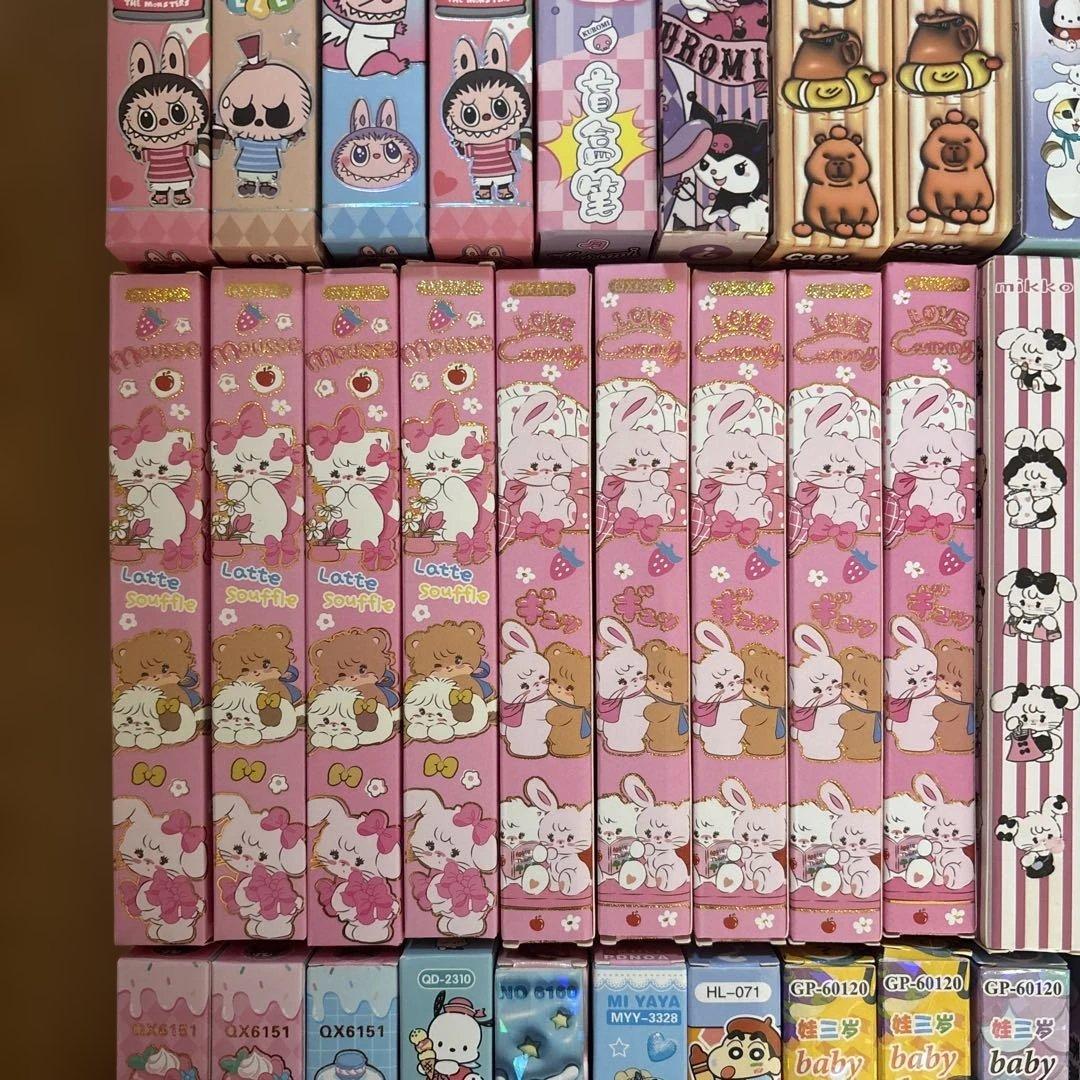 キャラクターボールペン87本セット