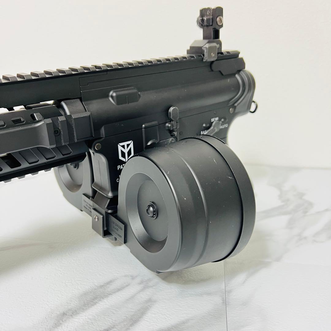 M4 HCパトリオット　ツインドラムマガジン付