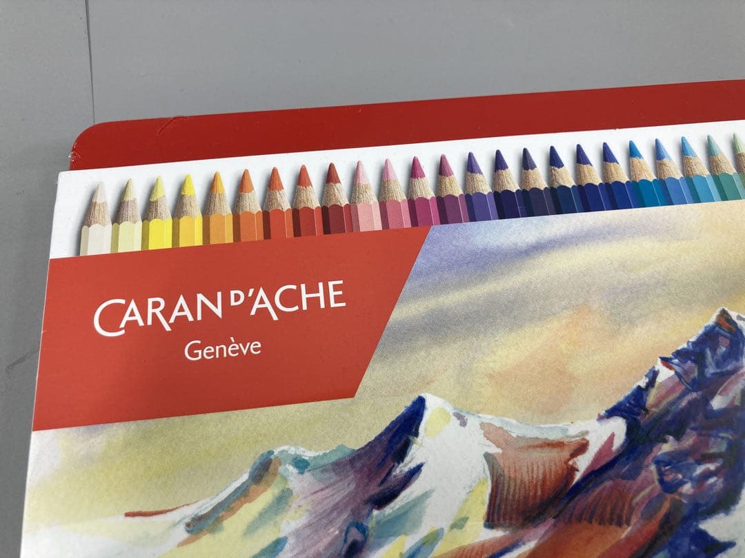 カランダッシュ 40色 新品未使用 水彩色鉛筆 デザイン 絵画 お絵描き 半額