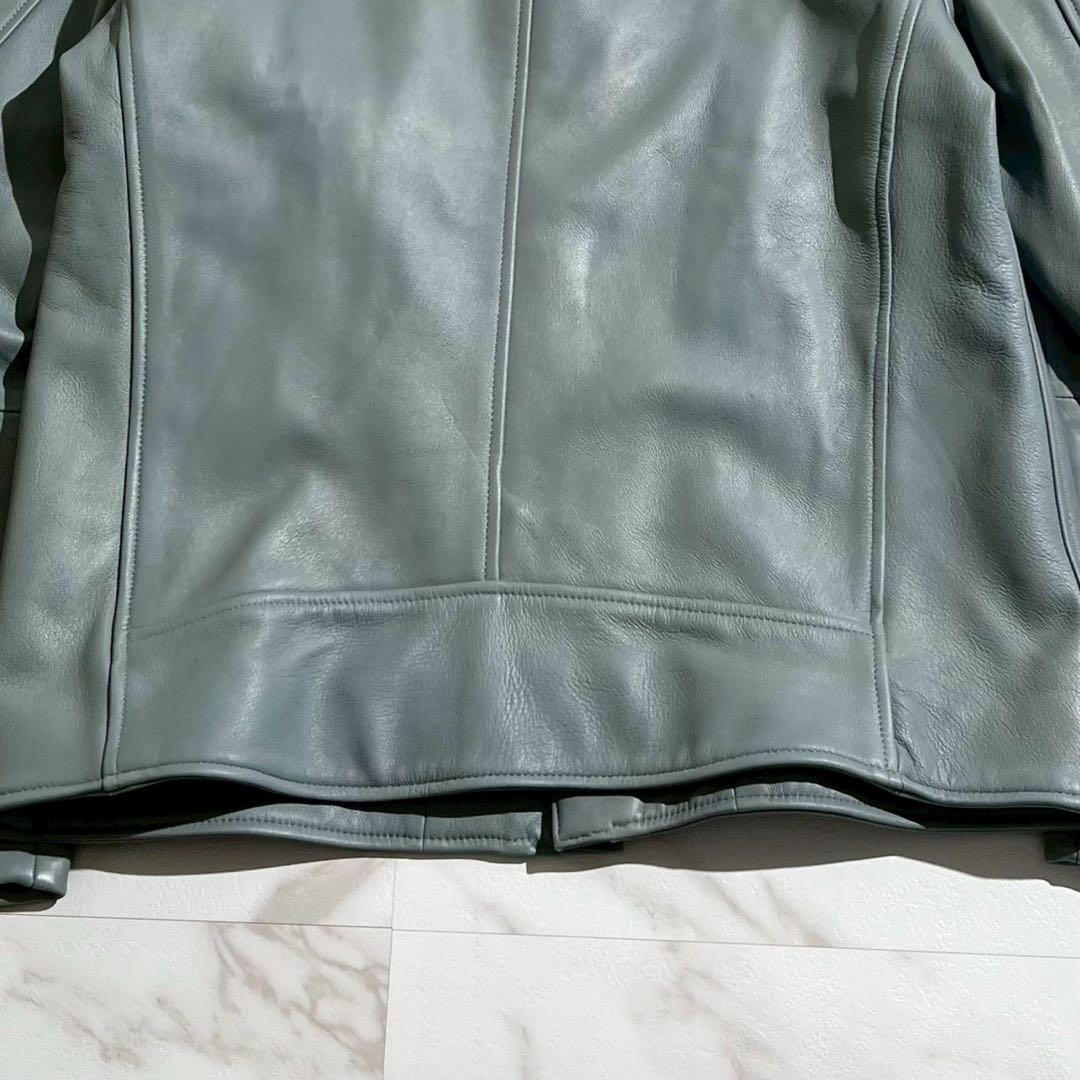 【希少✨3XLサイズ】メンズメルローズ ラムレザー ライダースジャケット