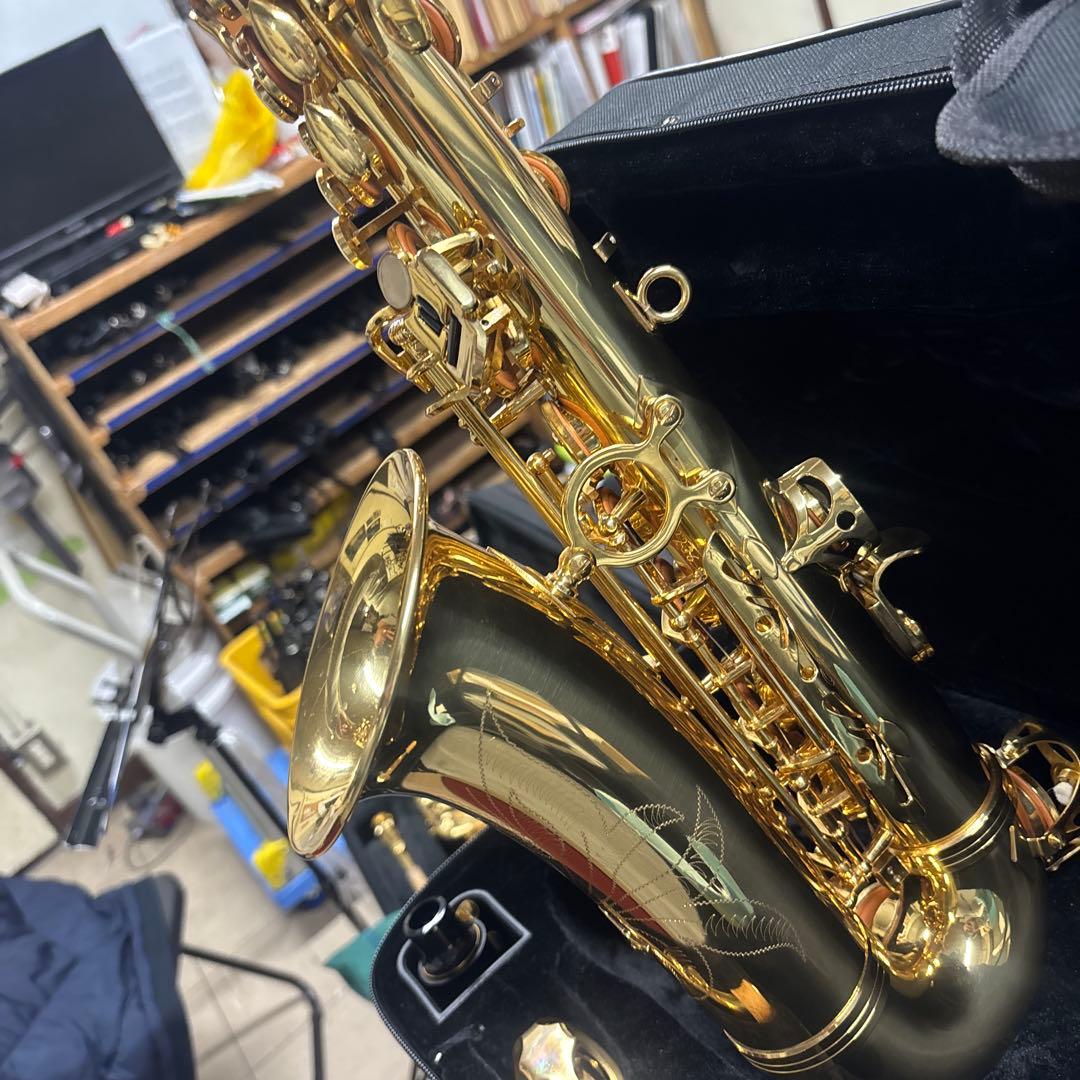 Soleil ゴールド サックス ケース付き