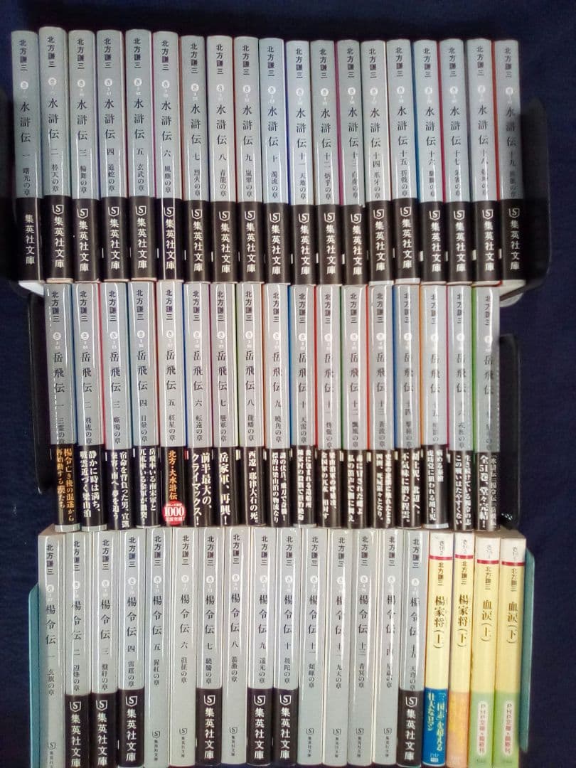北方謙三(水滸伝全巻)(岳飛伝全巻)(楊令伝全巻)(楊家将全巻)(血涙全巻)