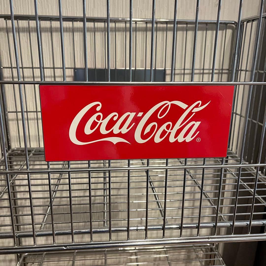 希少　コカコーラ　メタルラック　ワゴンラック