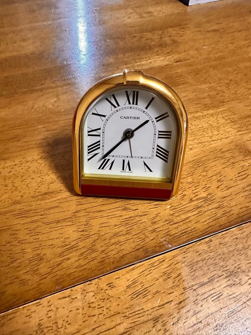 Cartier アーチ型置時計