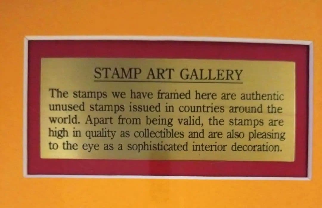 ディズニー スタンプアートギャラリー　ミッキー　ドナルド1992年 新品