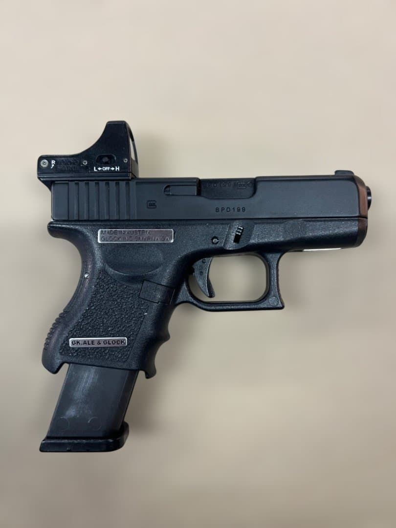 Glock 26 ガスガン 光学サイト付き