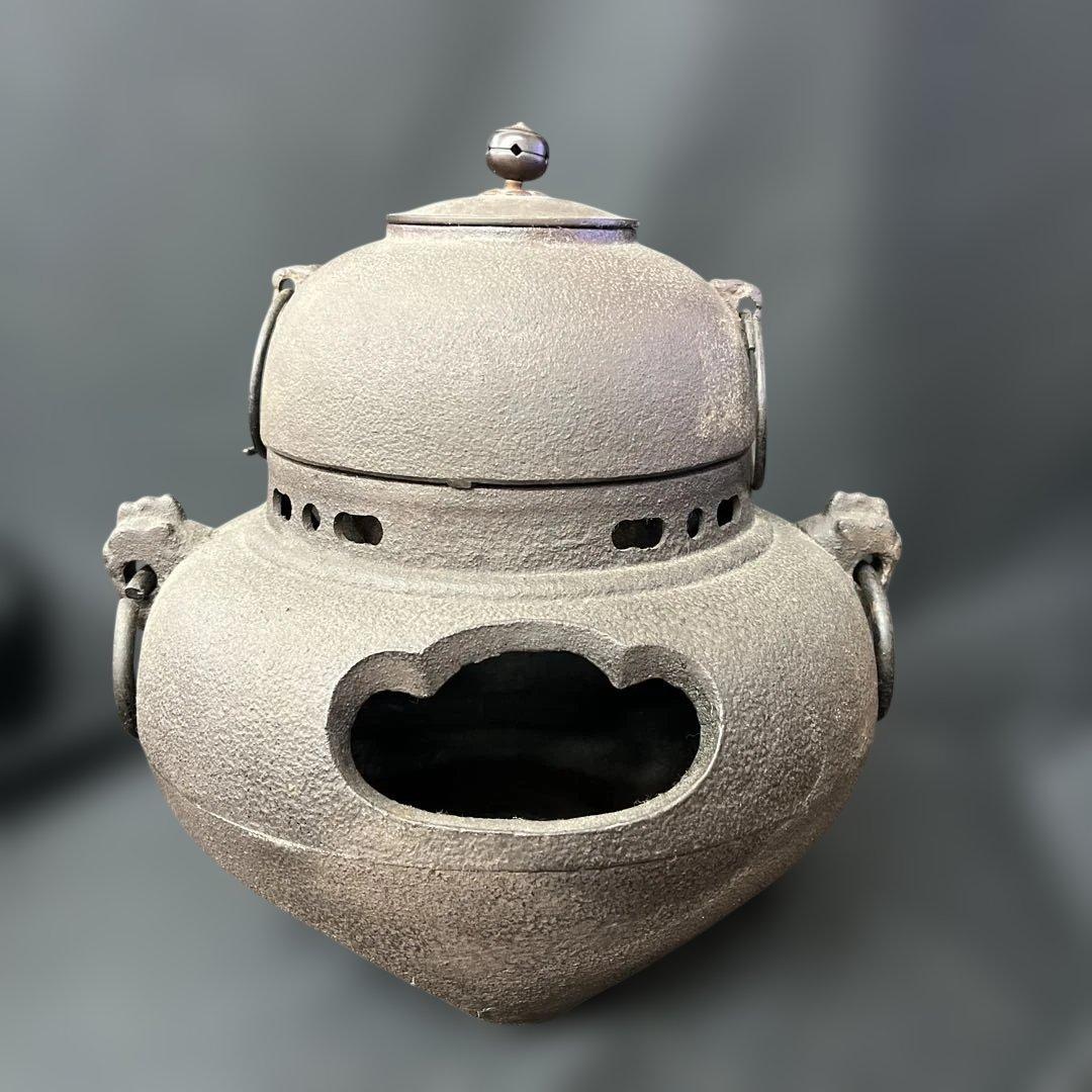 茶釜 風炉釜 茶道具 鉄器 古道具 茶道 風炉 骨董