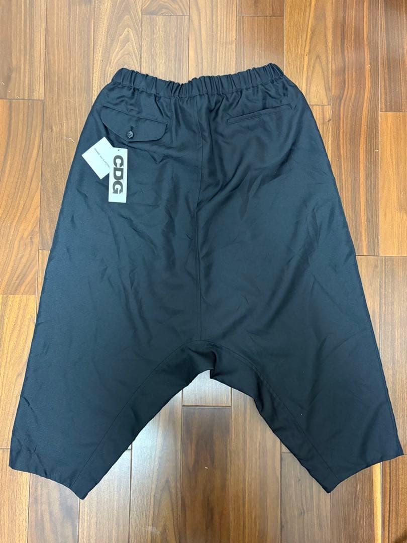 CDG コム デ ギャルソン 3/4 Twill Pants サルエルパンツ M