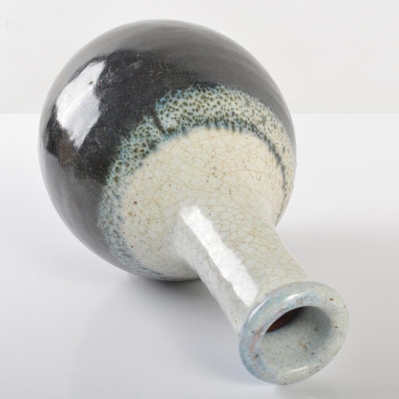 瀬戸焼　古瀬戸　徳利　壷　時代箱付　C　R6594