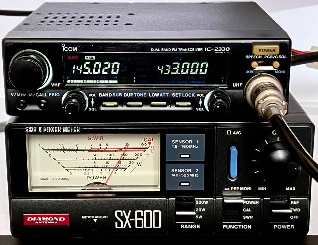 ICOM IC-2330 10w トランシーバー アマチュア無線機 モービル機