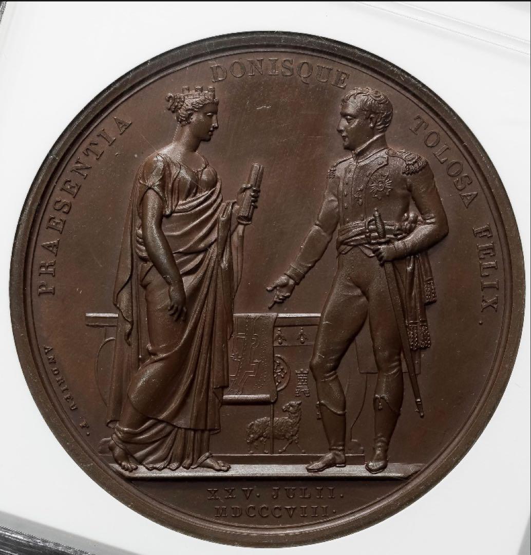 NGC TOP POP‼️ナポレオン 1806年 ブロンズメダル