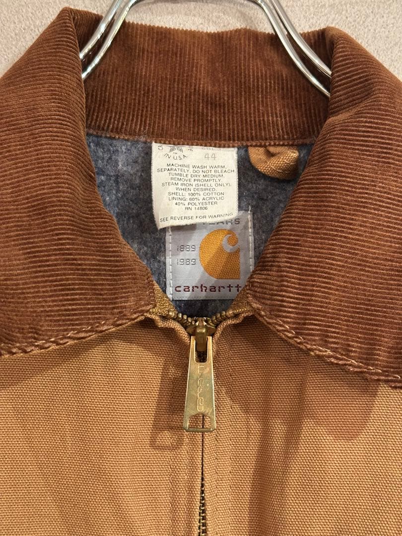 Carhartt デトロイトジャケット 80s USA製 100周年記念 星タグ