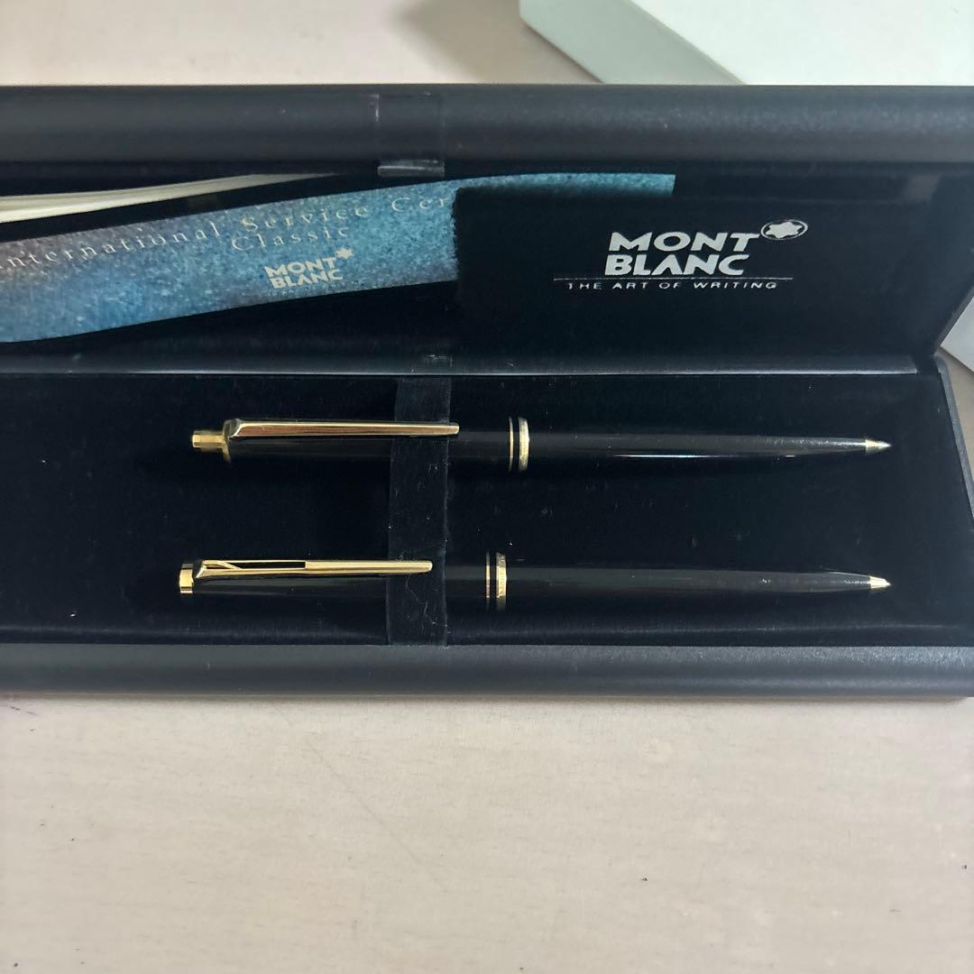 よ*ち様 MONT BLANC ボールペン シャープペンシル2本セット