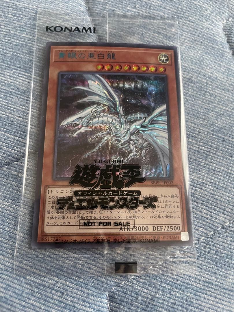 青眼の亜白龍 ブルシク 遊戯王カード