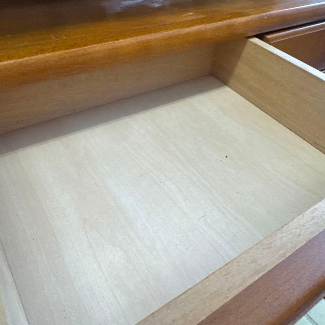 ★処分価格★オールドカリモク　電話台　キャビネット