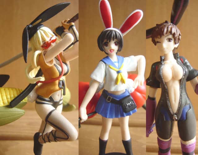 ♯Dpl28Gi月面兎兵器ミーナコレクションシークレット入5種