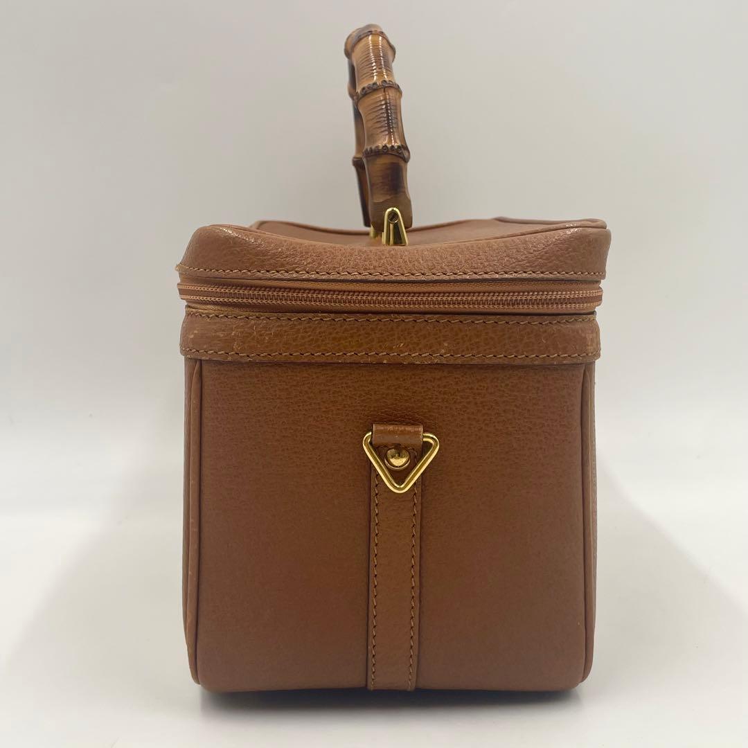 GUCCI グッチ バンブー バニティバッグ 2way ハンドバッグ ショルダー