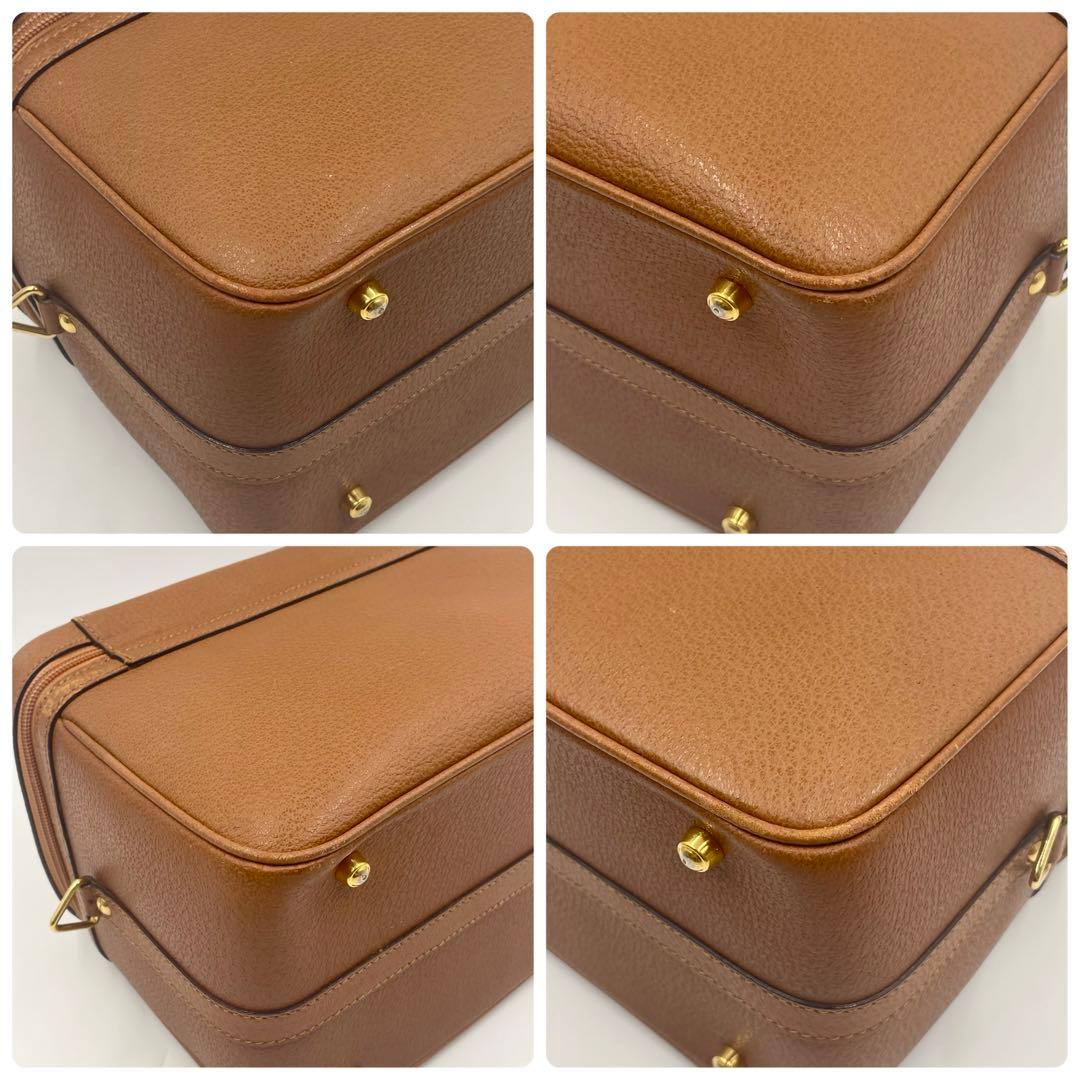 GUCCI グッチ バンブー バニティバッグ 2way ハンドバッグ ショルダー