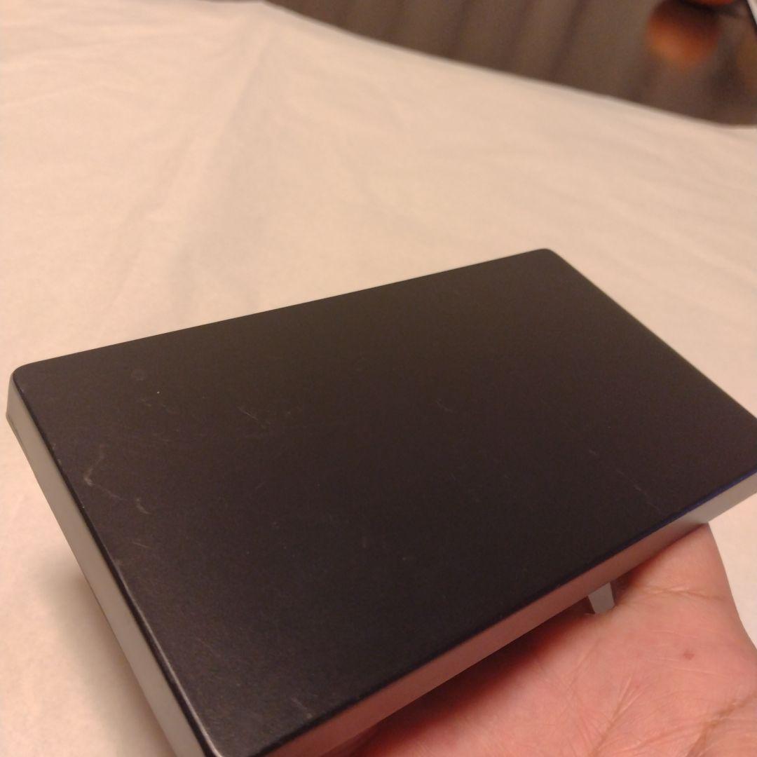 【U970】黒台　薬師窯　飾り台　陶器　ガラス