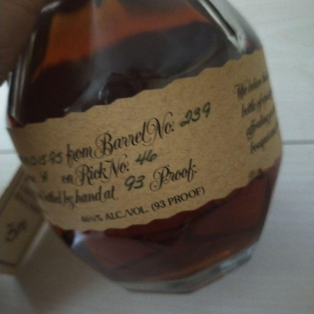 【値下げしました】Blanton's☆ウィスキー☆12/15/95☆巾着付き