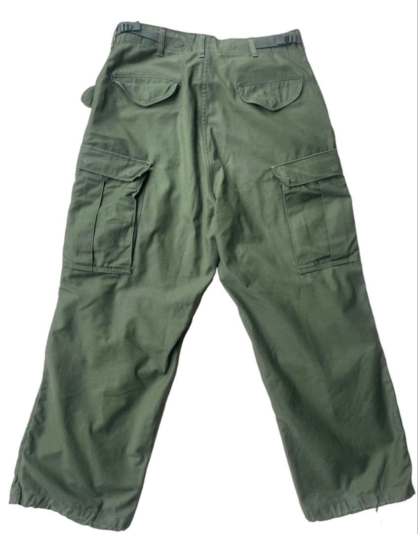 米軍ナム戦M65フィールドパンツ1972年官給品S/Rサイズ超美品