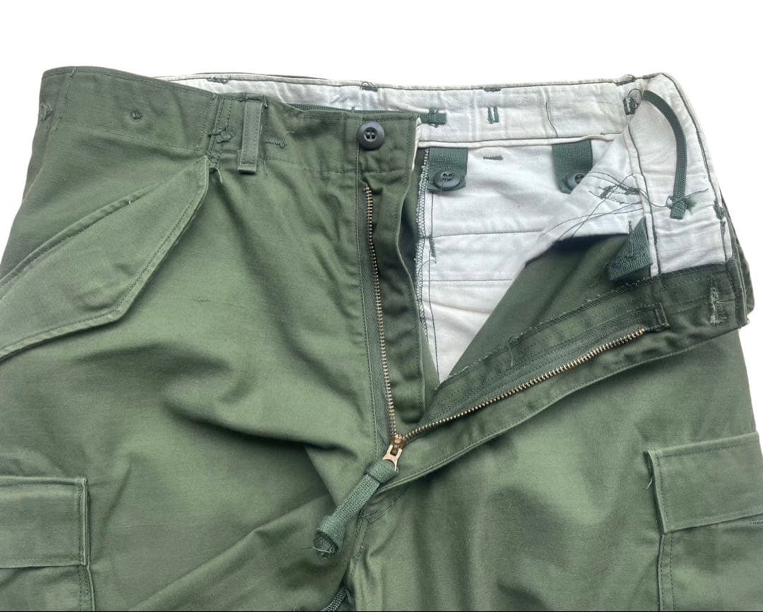 米軍ナム戦M65フィールドパンツ1972年官給品S/Rサイズ超美品