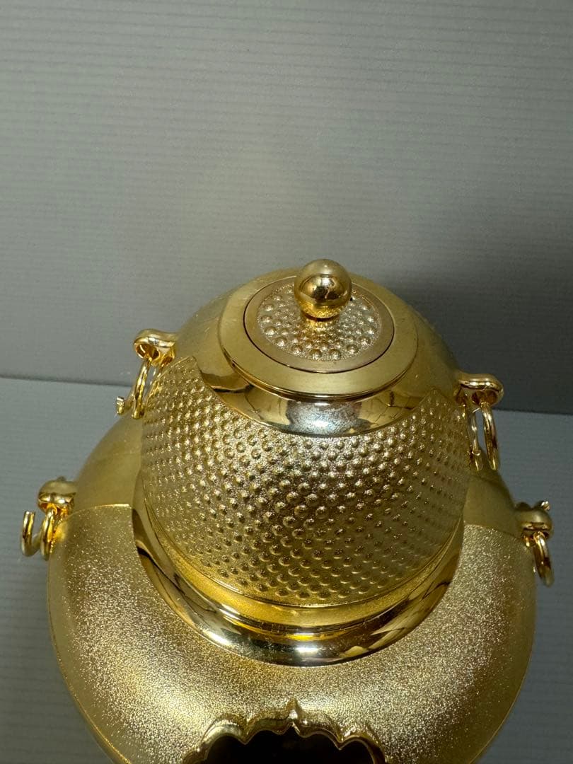 2252  24KGP金メッキ香炉