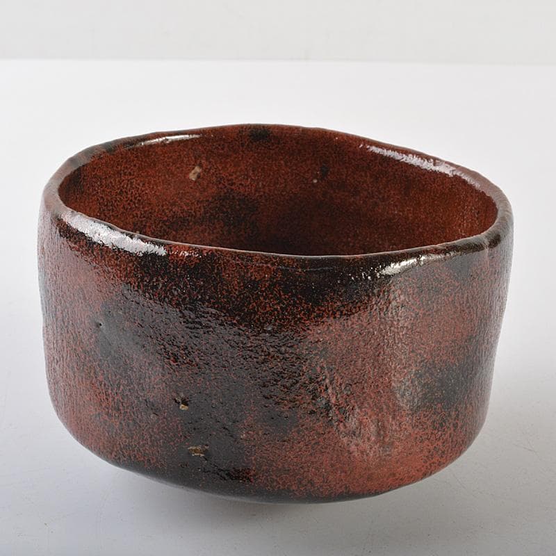 Gojyo 茶道具　 豊楽焼　 大喜豊助作　黒楽茶碗　共箱　D　R7161