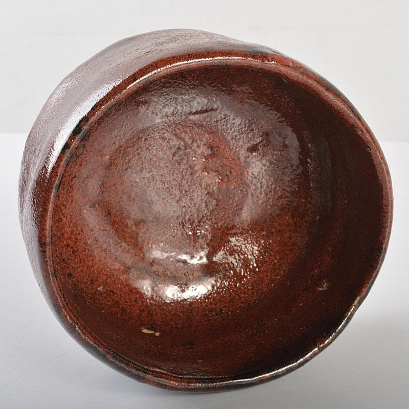 Gojyo 茶道具　 豊楽焼　 大喜豊助作　黒楽茶碗　共箱　D　R7161