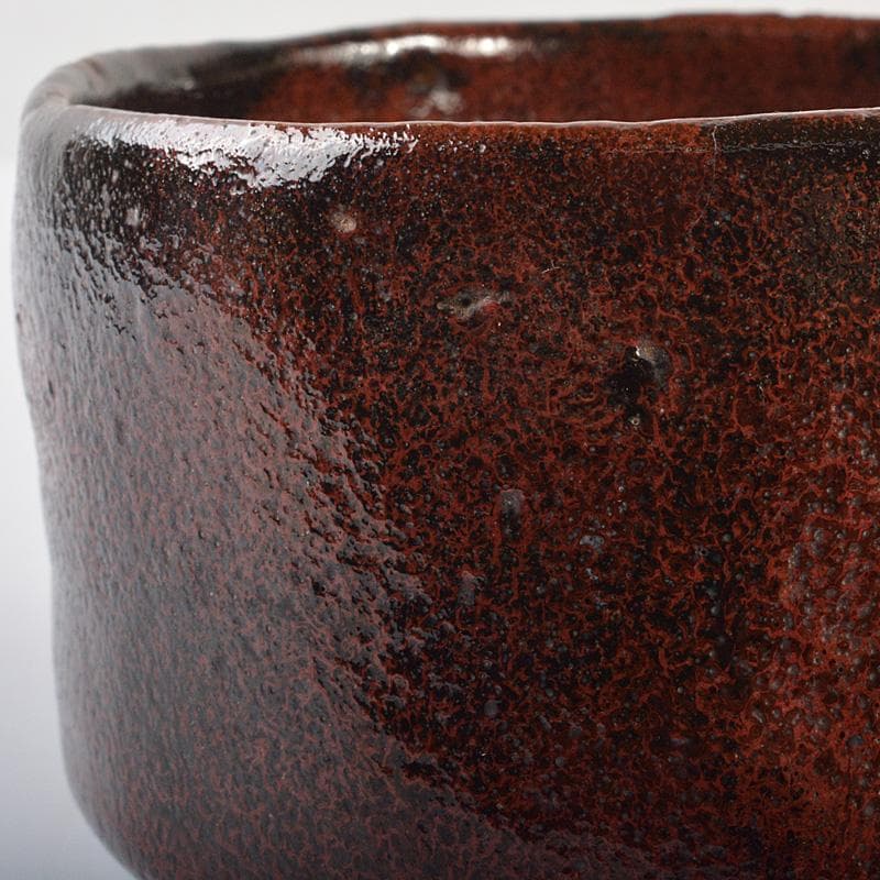 Gojyo 茶道具　 豊楽焼　 大喜豊助作　黒楽茶碗　共箱　D　R7161